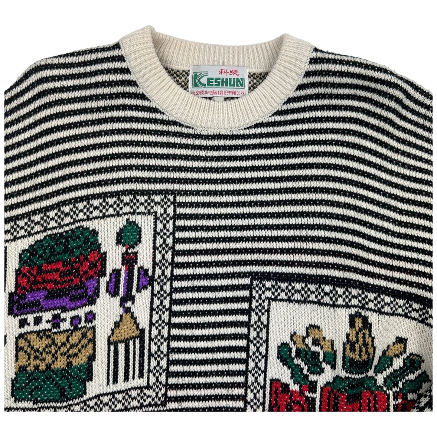 Jersey vintage japones de punto (M)