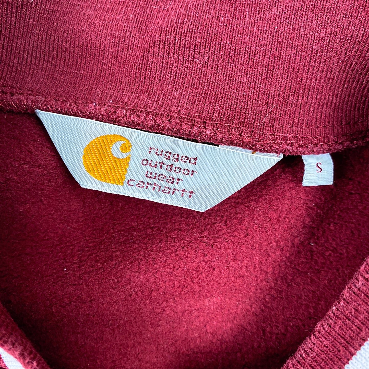 Chaqueta fina Carhatt Crewneck Roja (S)