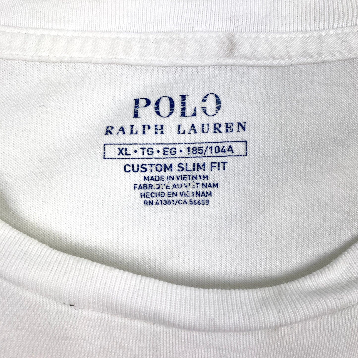 Camiseta Ralph Lauren clasica (XL)