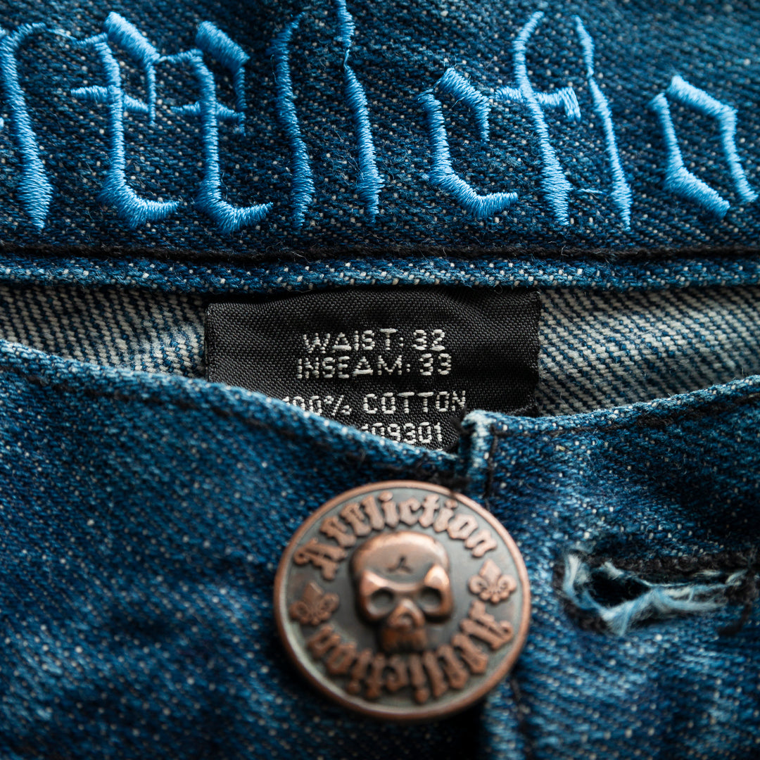 Pantalon Affliction vintage Y2K (32-M)