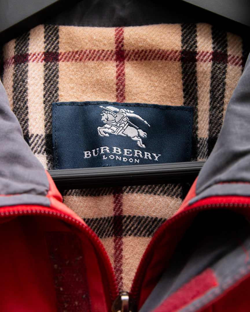 Chaqueta larga Burberry vintage (14-M)