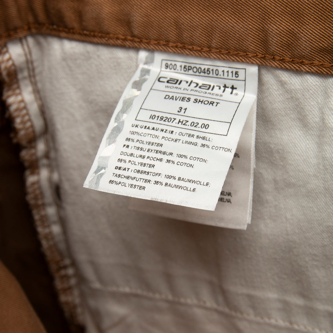 Pantalon corto Carhartt davies (31)