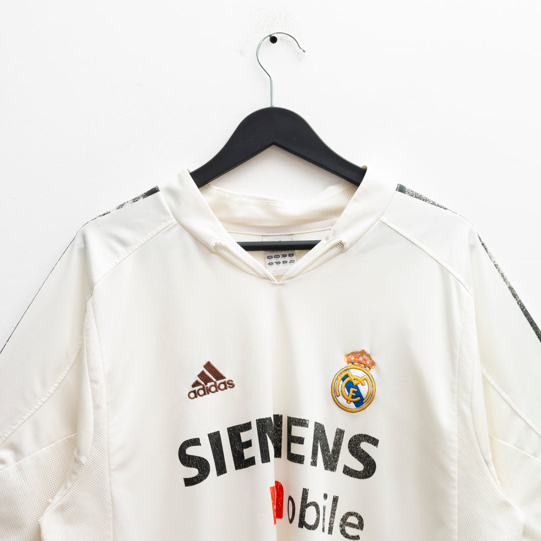 Camiseta Adidas Real Madrid primera equipacion 2004 (XL)