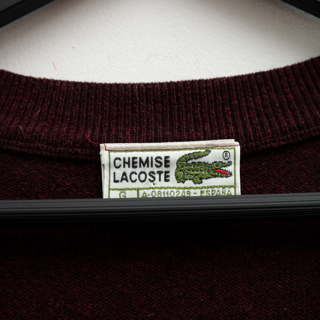 Jersey Cardigan Lacoste vintage (L)