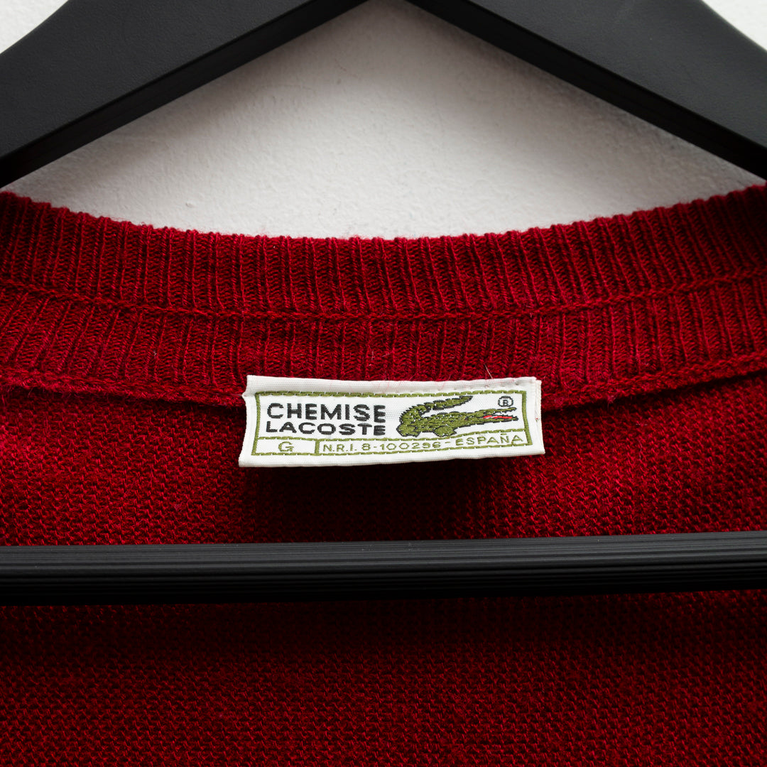 Jersey Cardigan Lacoste vintage (L)