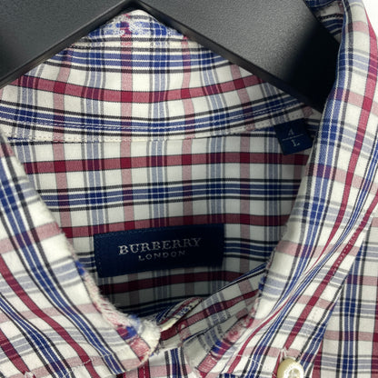 Camisa Cuadros Burberry L