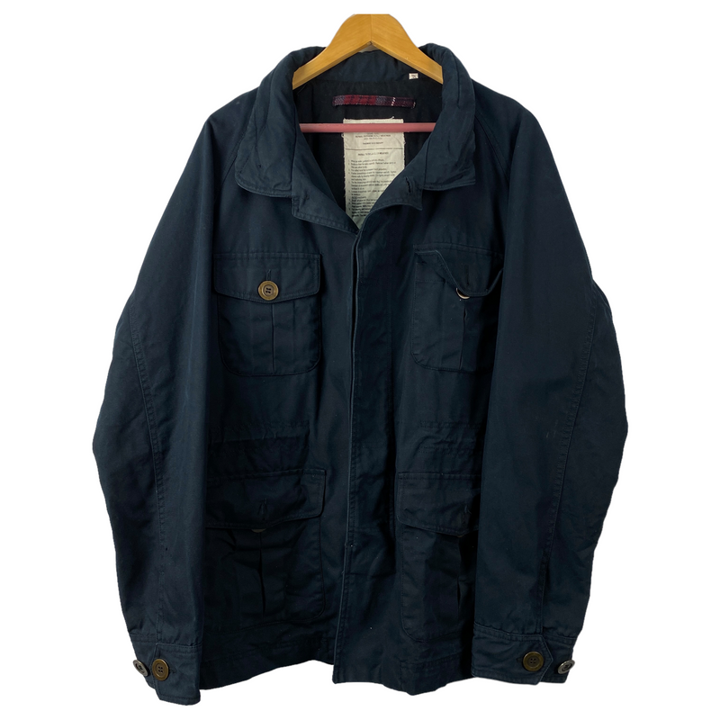 Burberry harrington jacket sales blue