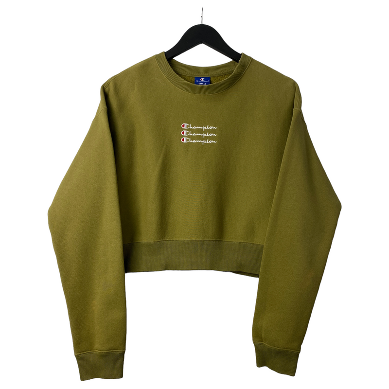 Champion S Crop Top Sweatshirt Selecto Vintage